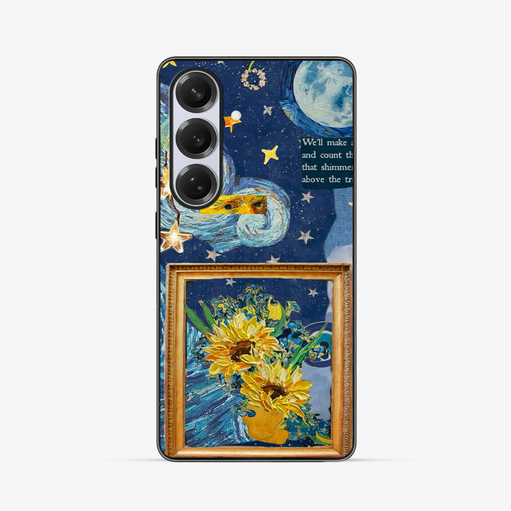 Van Gogh's Dream Samsung Phone Case Clear Silicone Case