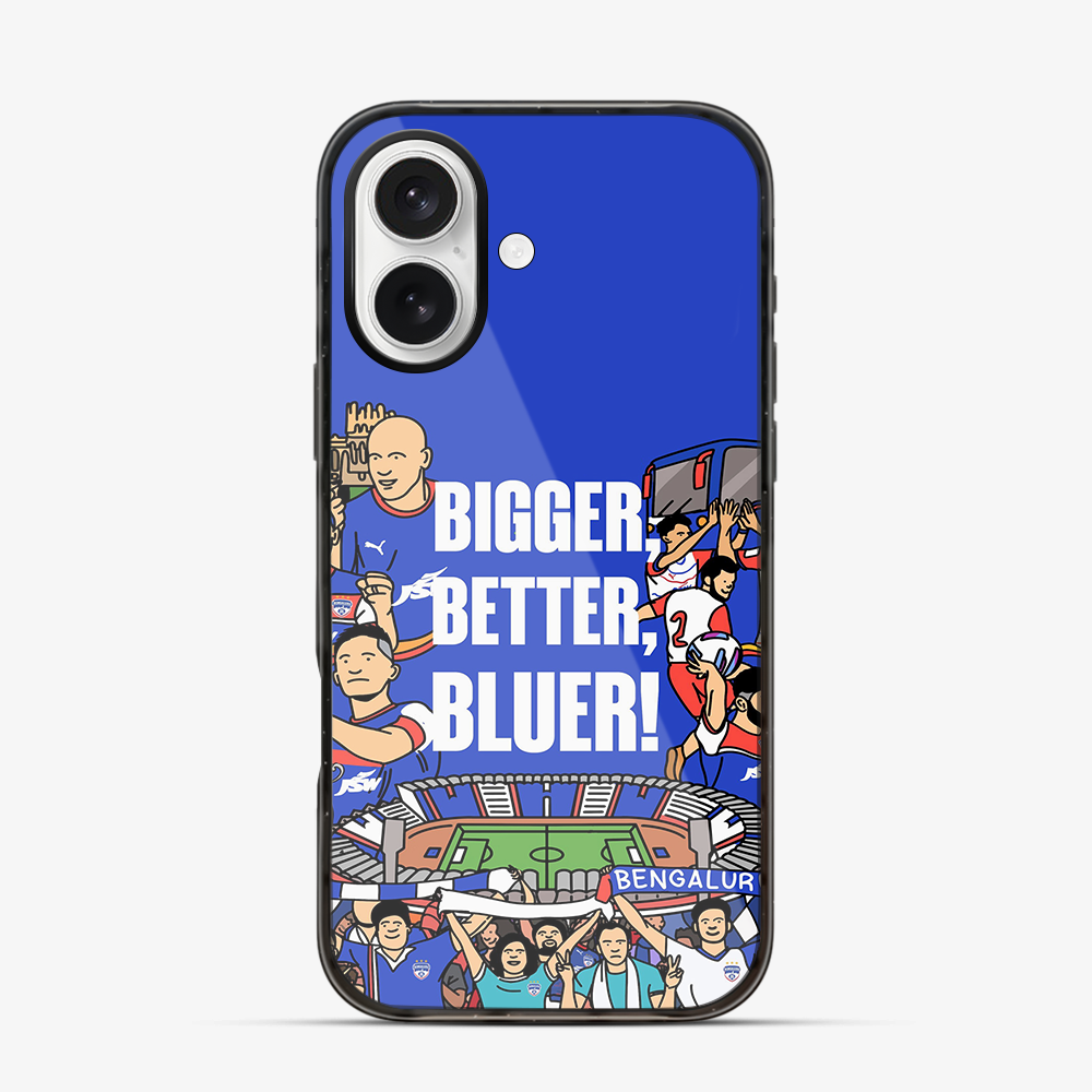 Bigger Better Bluer Bengaluru FC iPhone 17 Case
