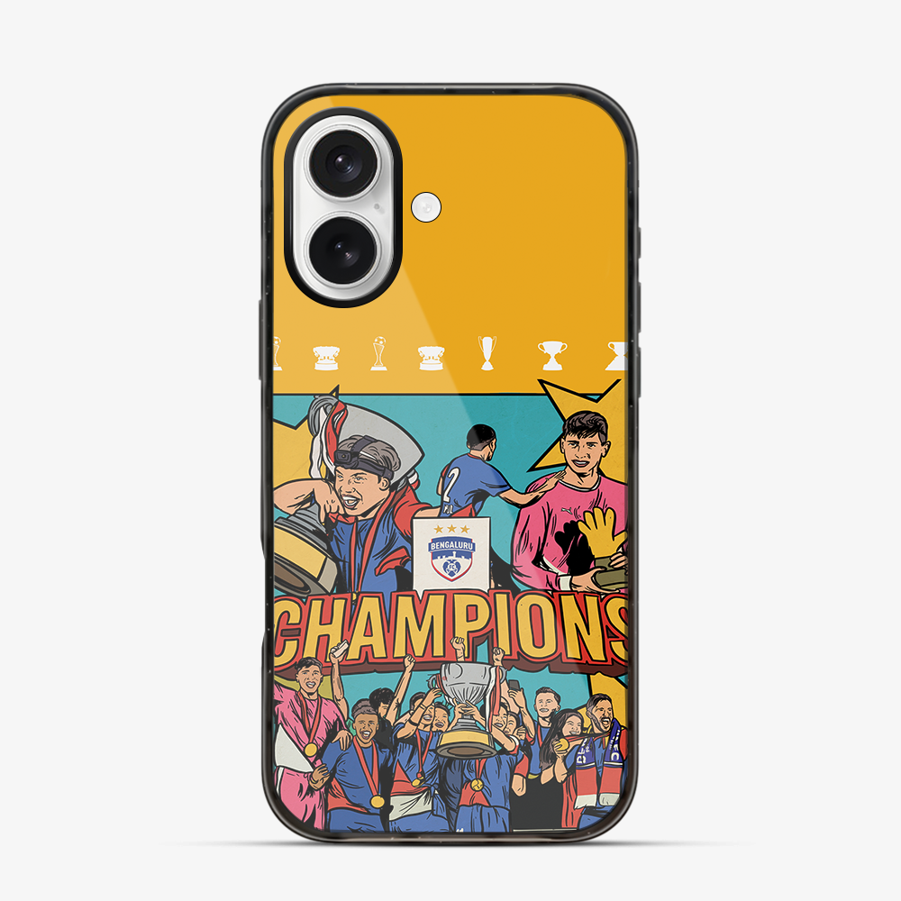 Champions | Two Bengaluru FC iPhone 16 Case