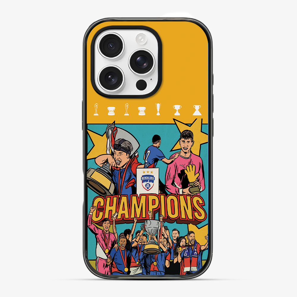 Champions | Two Bengaluru FC Phone Case Hard 2.0 Case