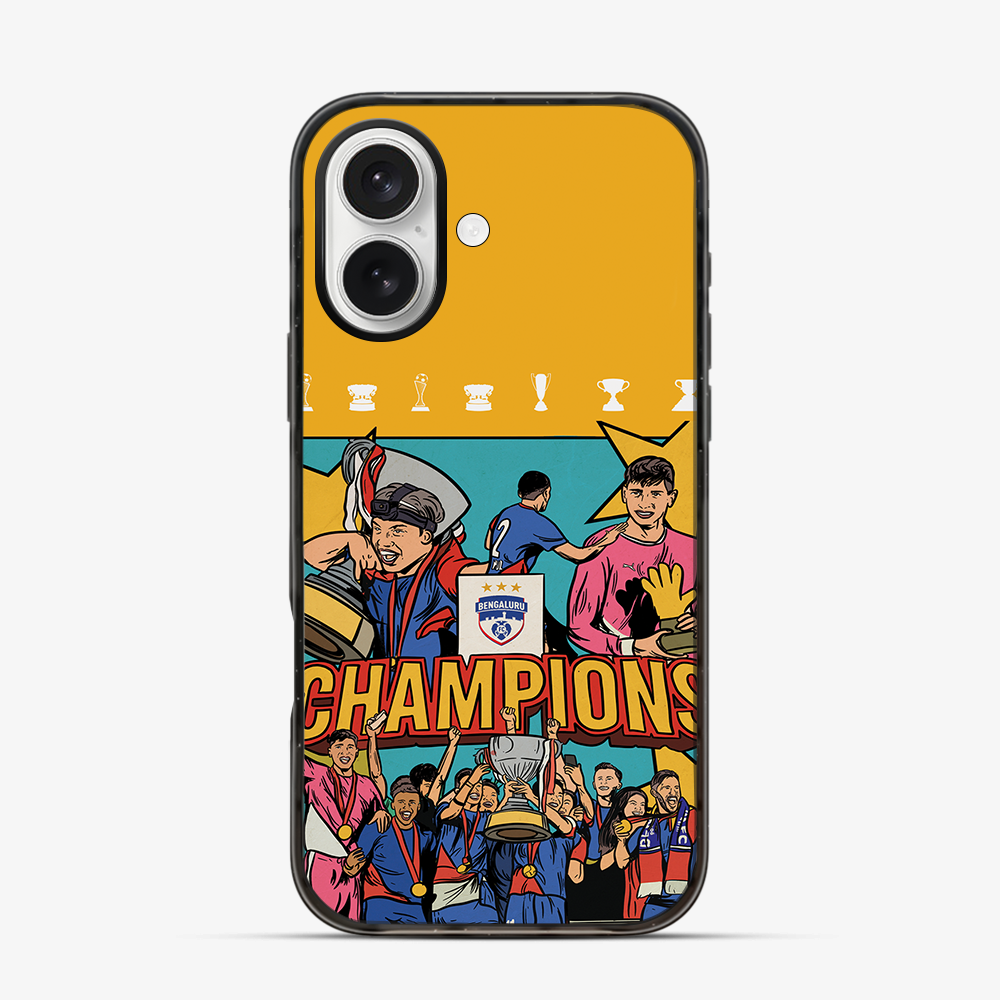 Champions | Two Bengaluru FC iPhone 16 Case