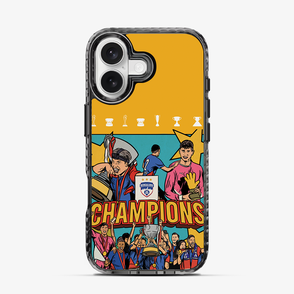 Champions | Two Bengaluru FC iPhone 16 Case