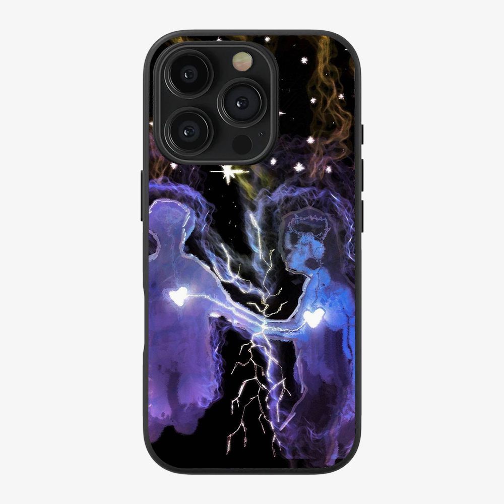 Heart to Soul Connection Phone Case Clear Silicone Case