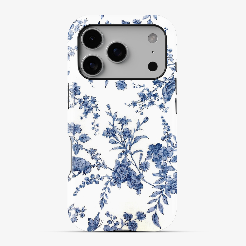 Blue Flowers Phone Case