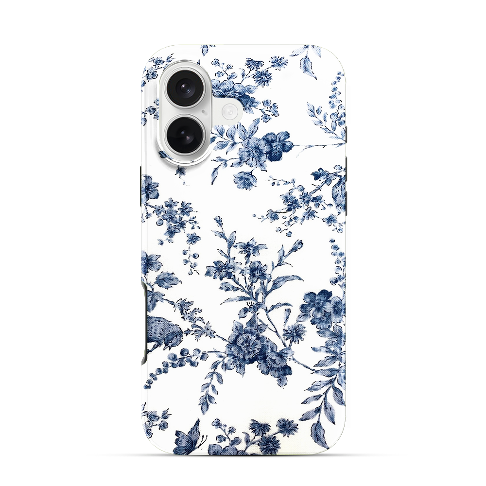 Blue Flowers iPhone 17 Case