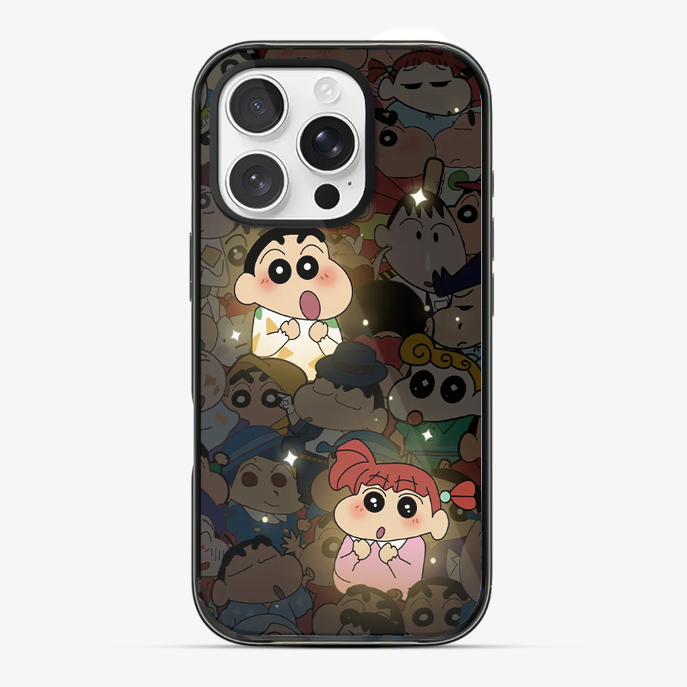 Shinchan & Nene Phone Case Anti Yellow Silicone Case