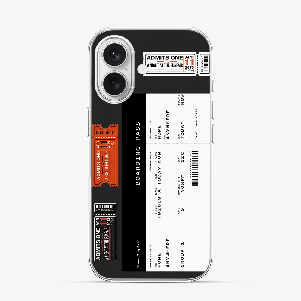 Boarding Pass iPhone 17 Case