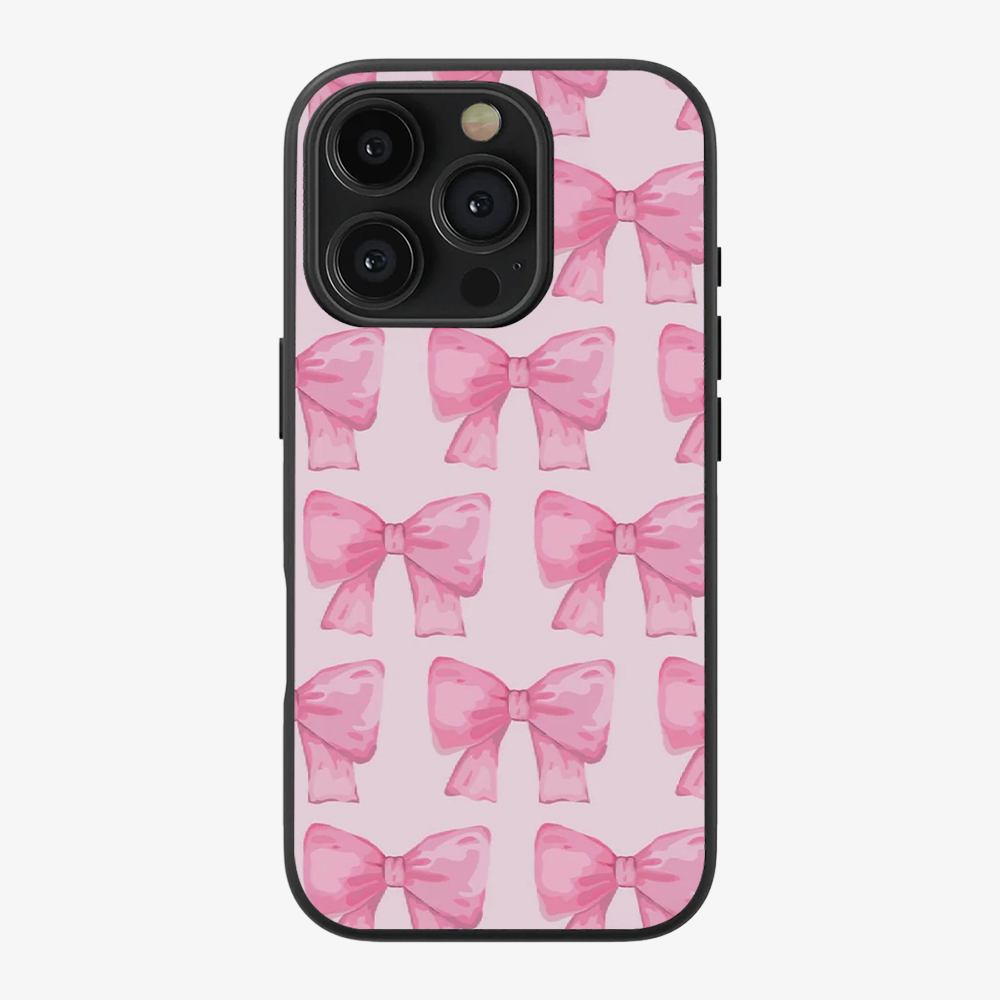Coquette Chic Phone Case Clear Silicone Case