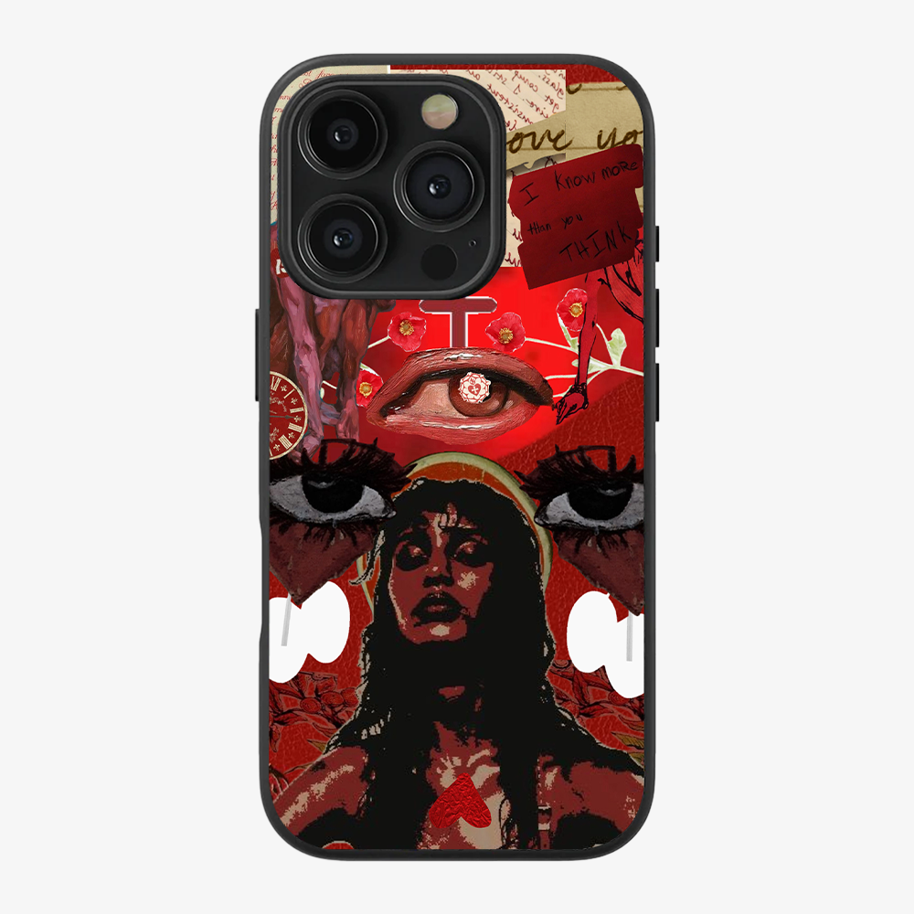 Daring Rebel Phone Case Clear Silicone Case