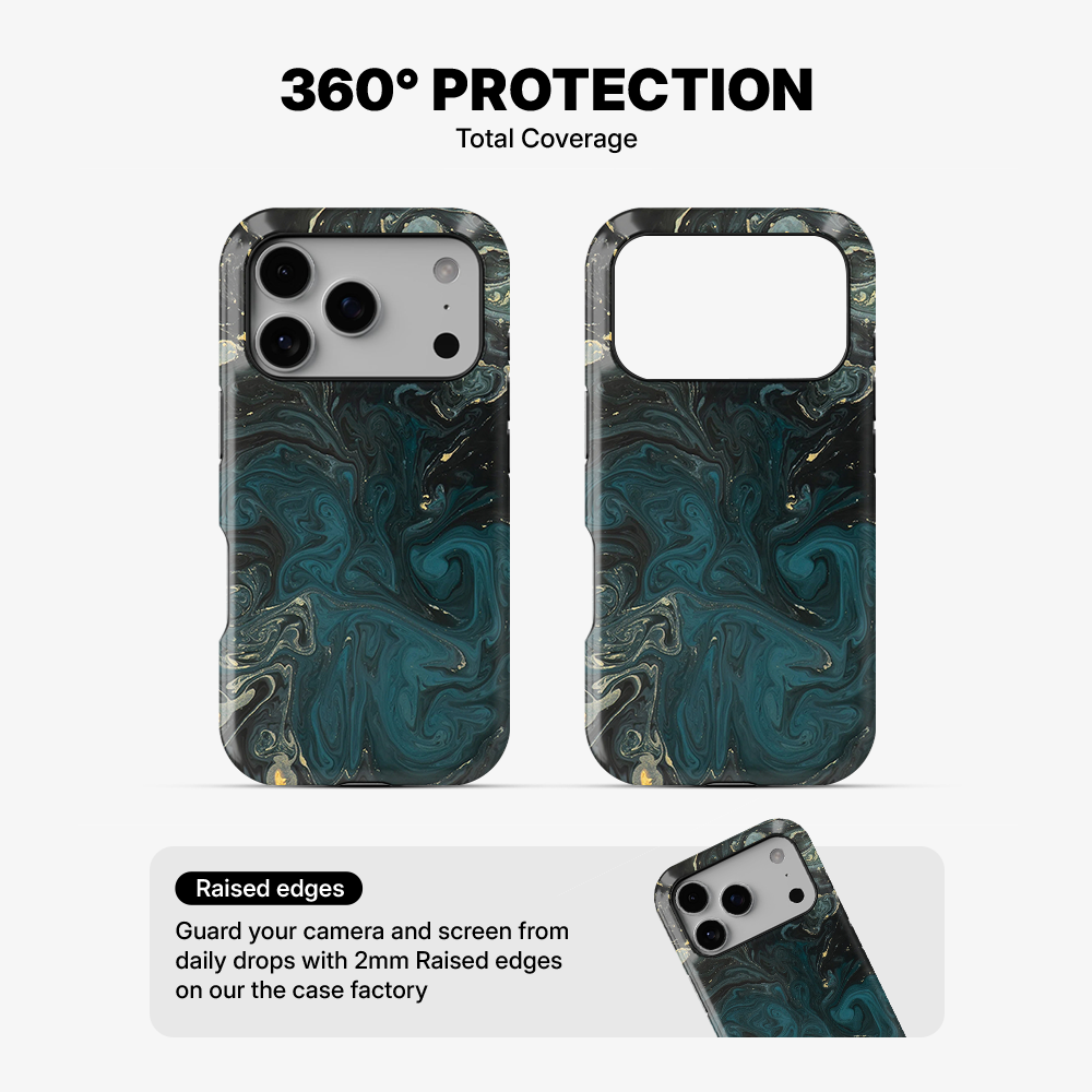 Green Gold Phone Case
