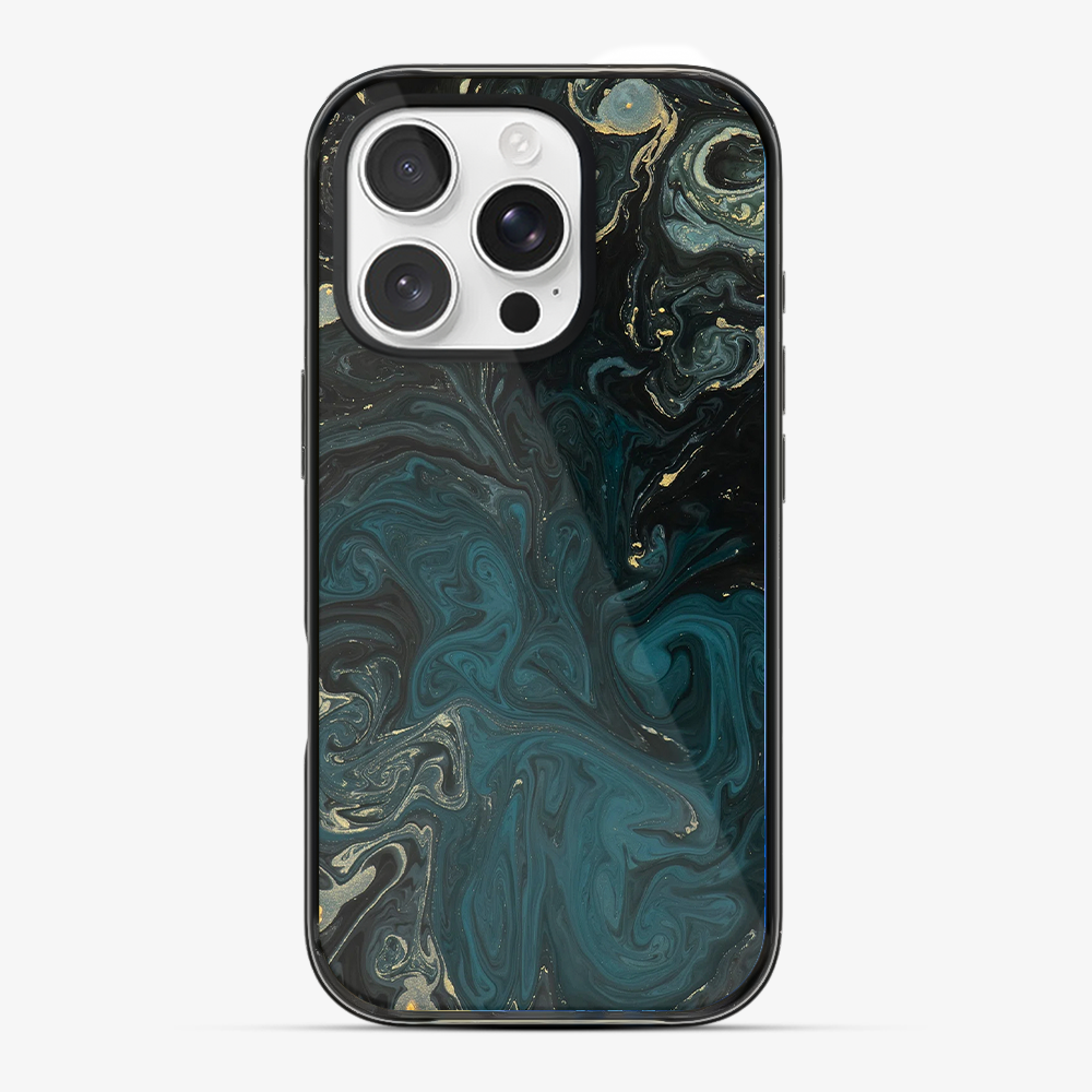 Green Gold Phone Case Anti Yellow Silicone Case