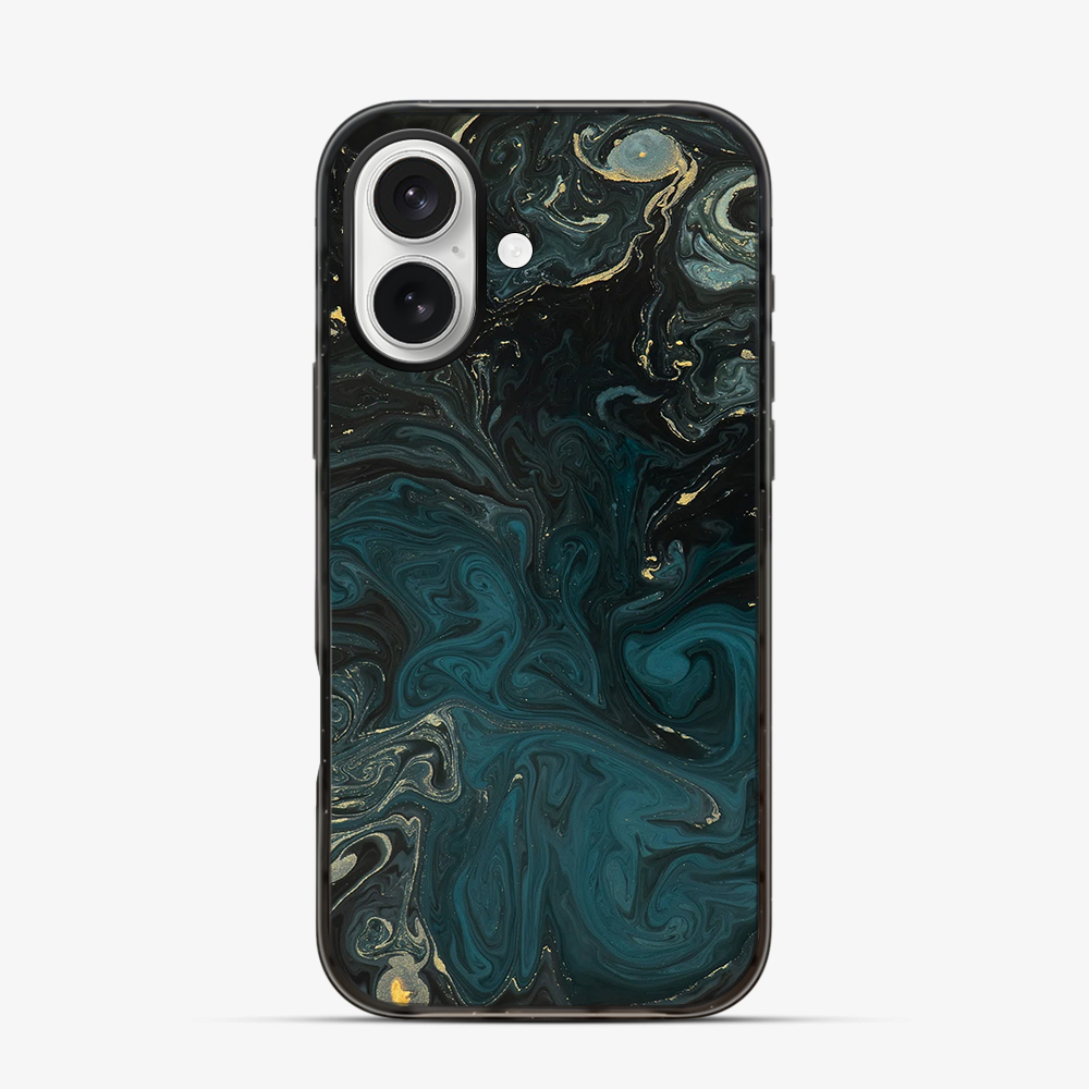 Green Gold iPhone 16 Case