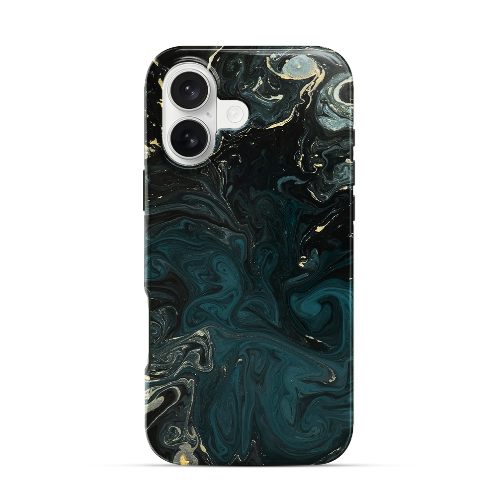 Green Gold iPhone 16 Case