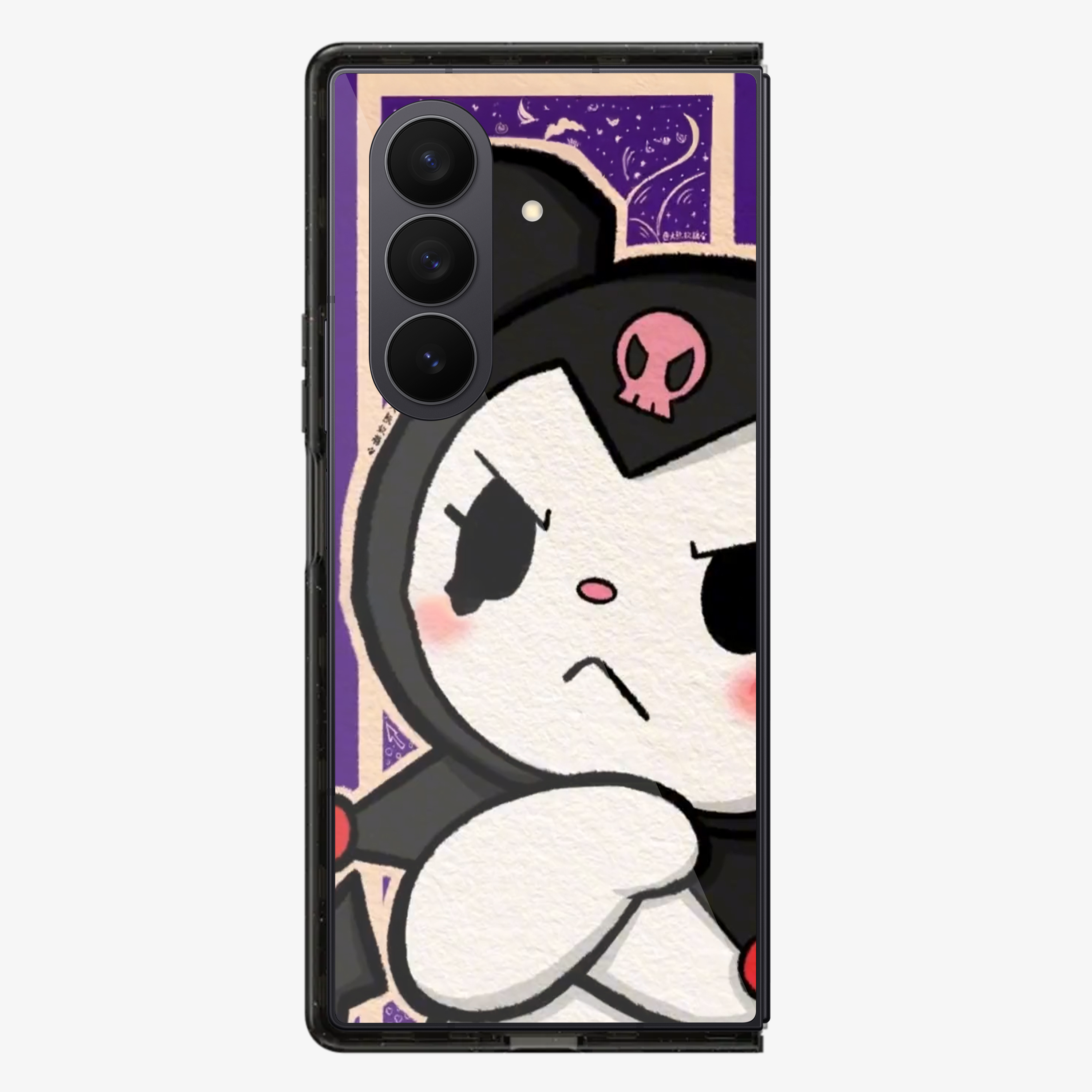 Kuromi Gaze Samsung Z Fold Phone Case