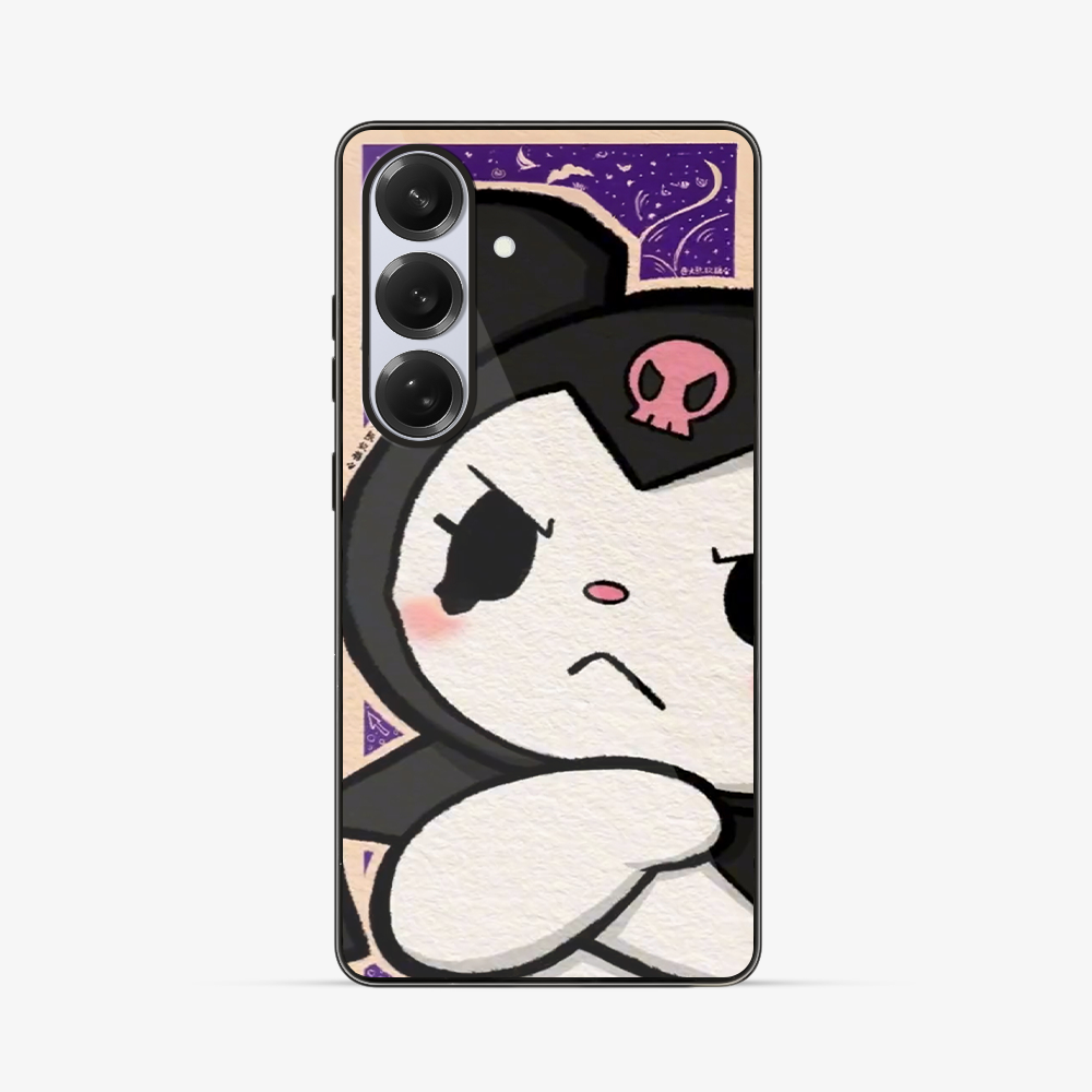 Kuromi Gaze Samsung Phone Case Glass Case