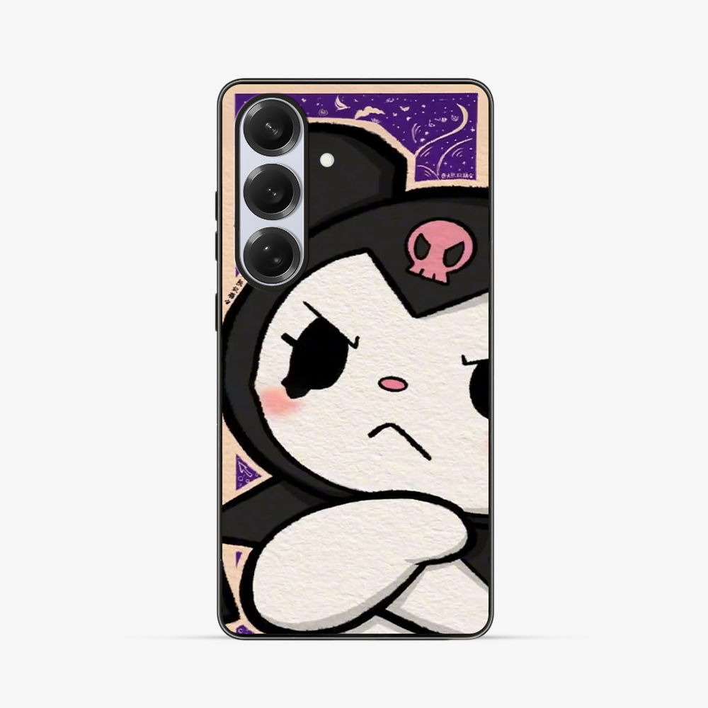 Kuromi Gaze Samsung Phone Case Clear Silicone Case