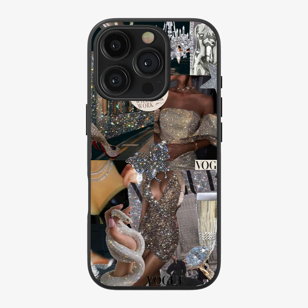Rich Girl Phone Case Clear Silicone Case