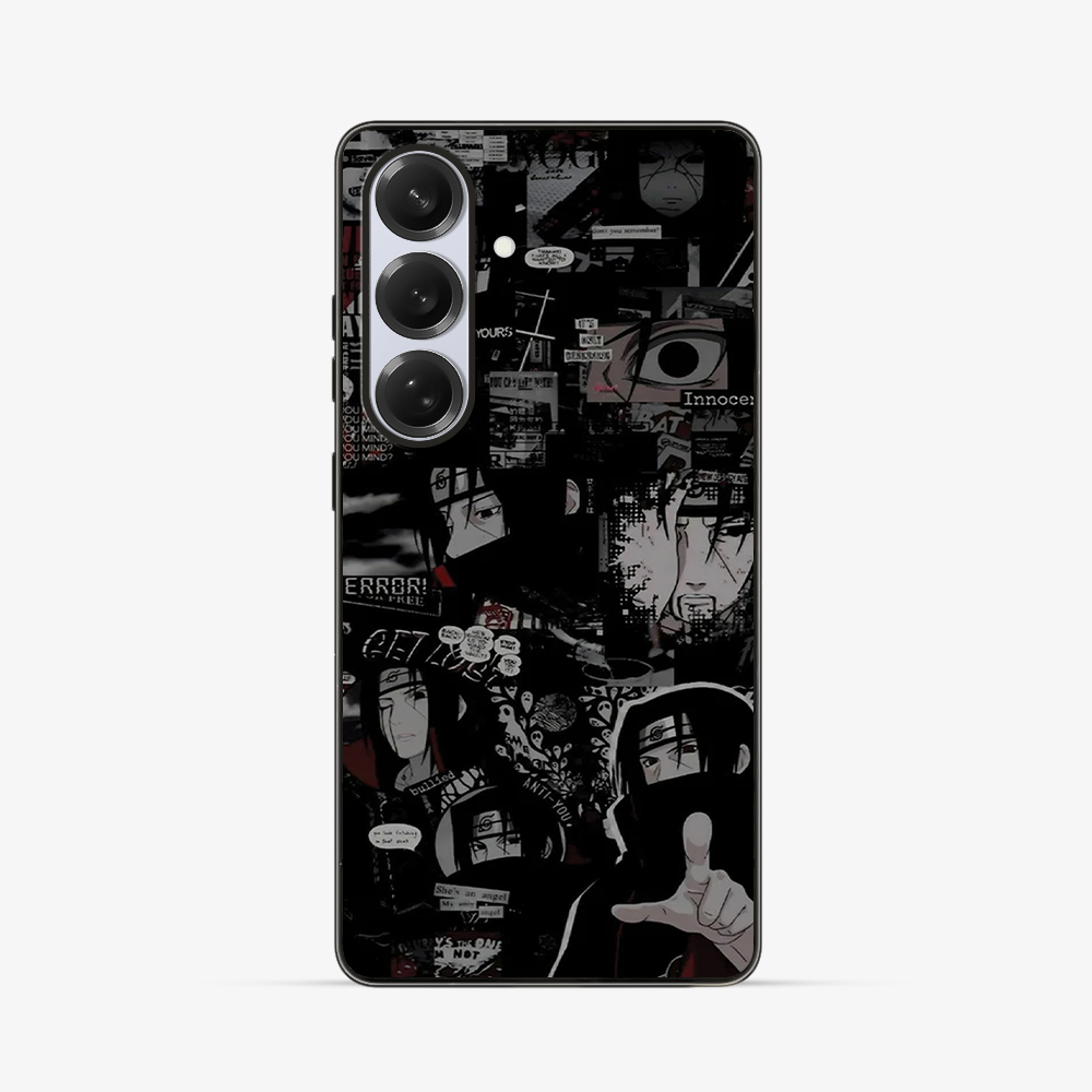 Naruto ShadowsEye Samsung Phone Case Clear Silicone Case