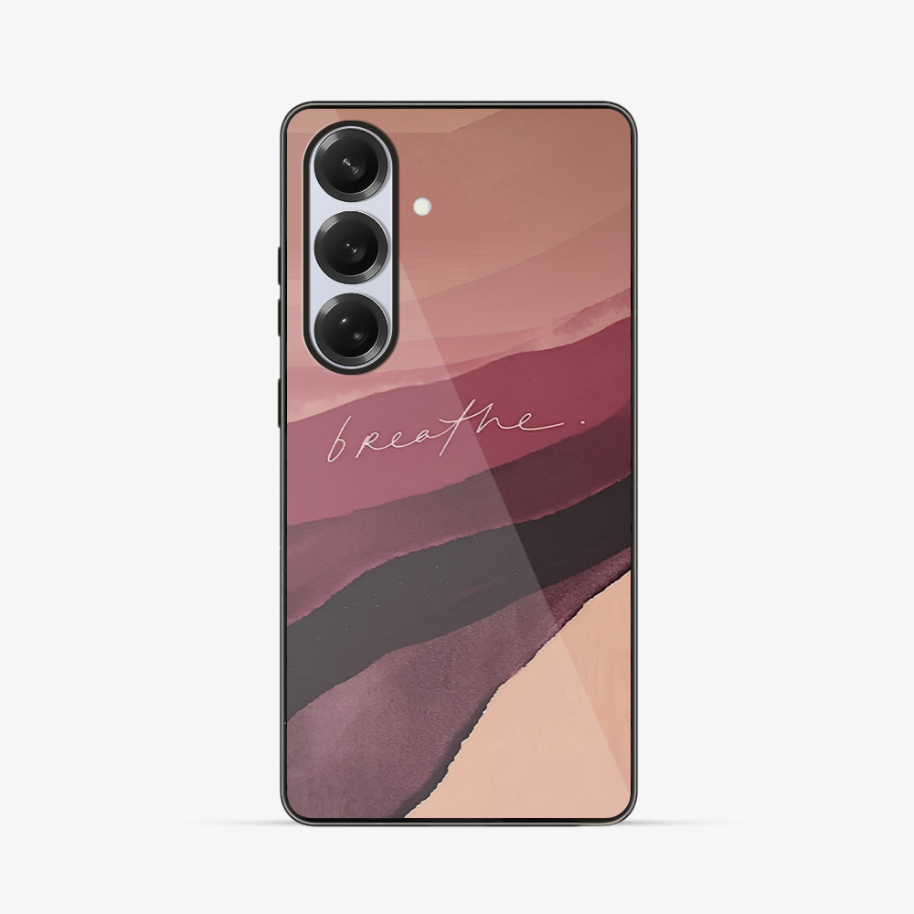 Breathe Samsung Phone Case Glass Case