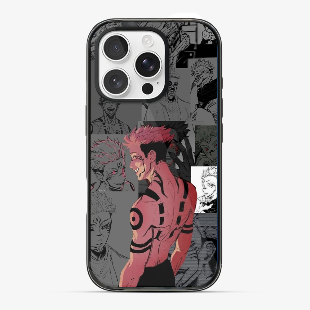 Sukuna Silhouette Phone Case Anti Yellow Silicone Case