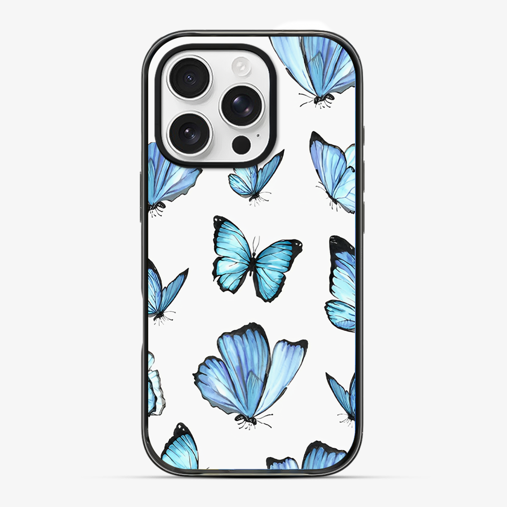 Butterfly Phone Case | Blue Hard 2.0 Case