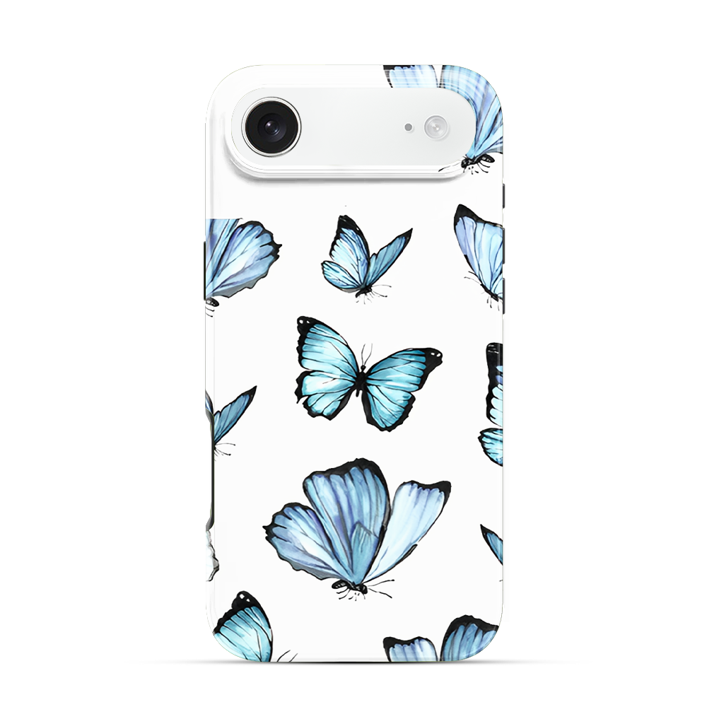 Blue Butterfly iPhone Air Case