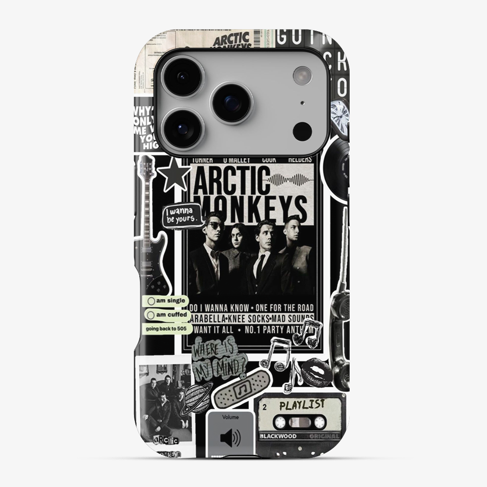Arctic Monkeys Sticker Phone Case