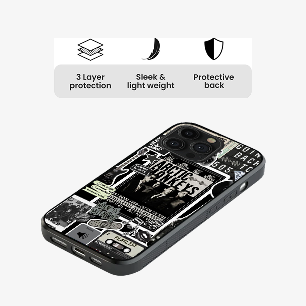 Arctic Monkeys Sticker Phone Case