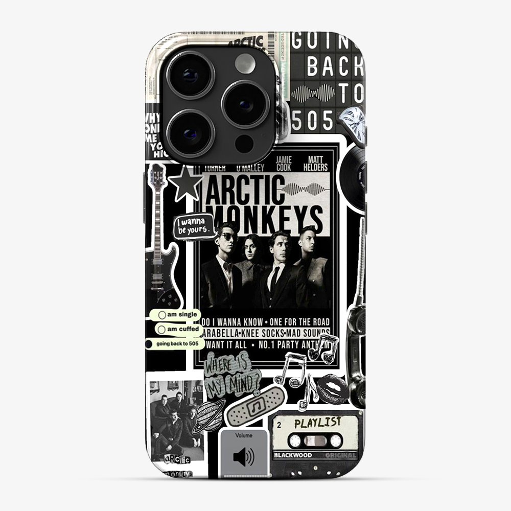 Arctic Monkeys Sticker Phone Case