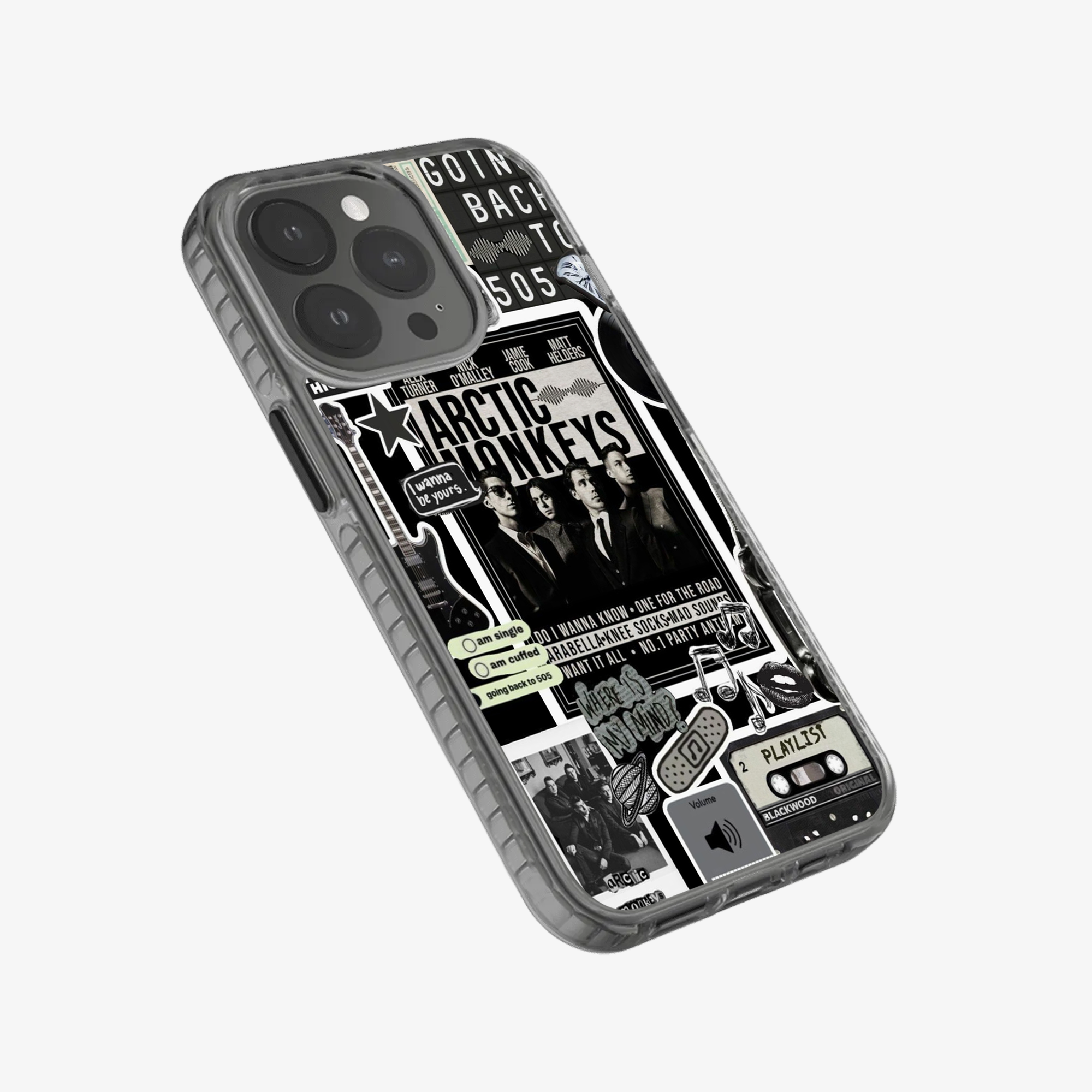 Arctic Monkeys Sticker Phone Case