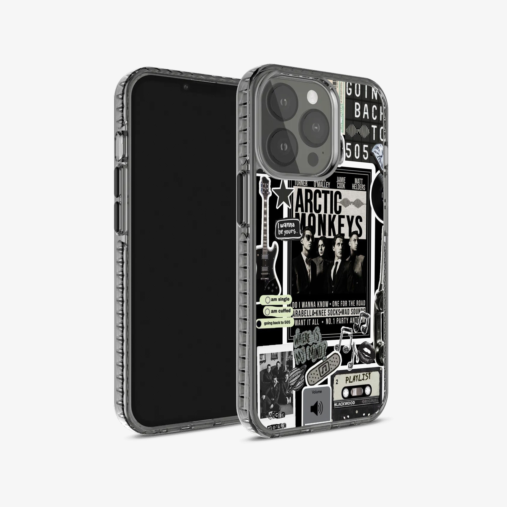 Arctic Monkeys Sticker Phone Case