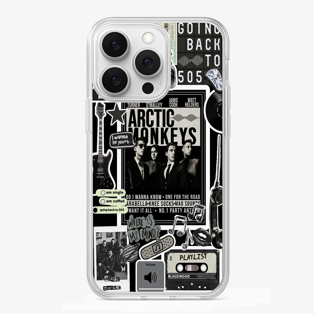 Arctic Monkeys Sticker Phone Case Glass Case