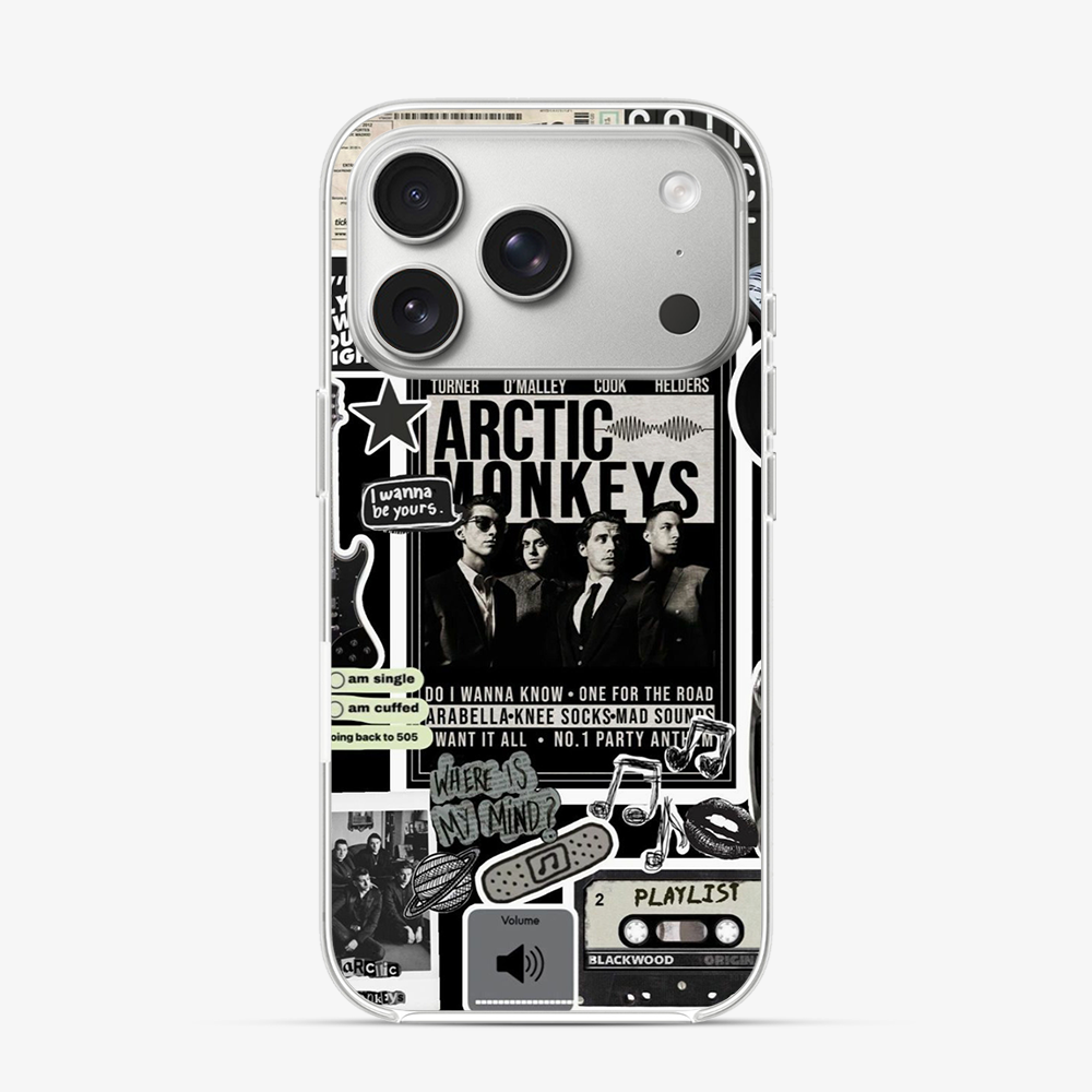 Arctic Monkeys Sticker iPhone 17 Pro Max Case