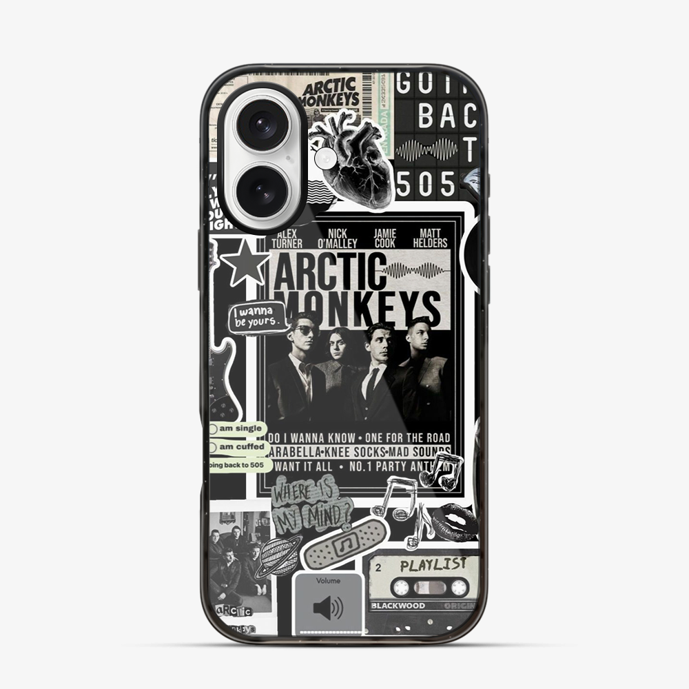 Arctic Monkeys Sticker iPhone 16 Case