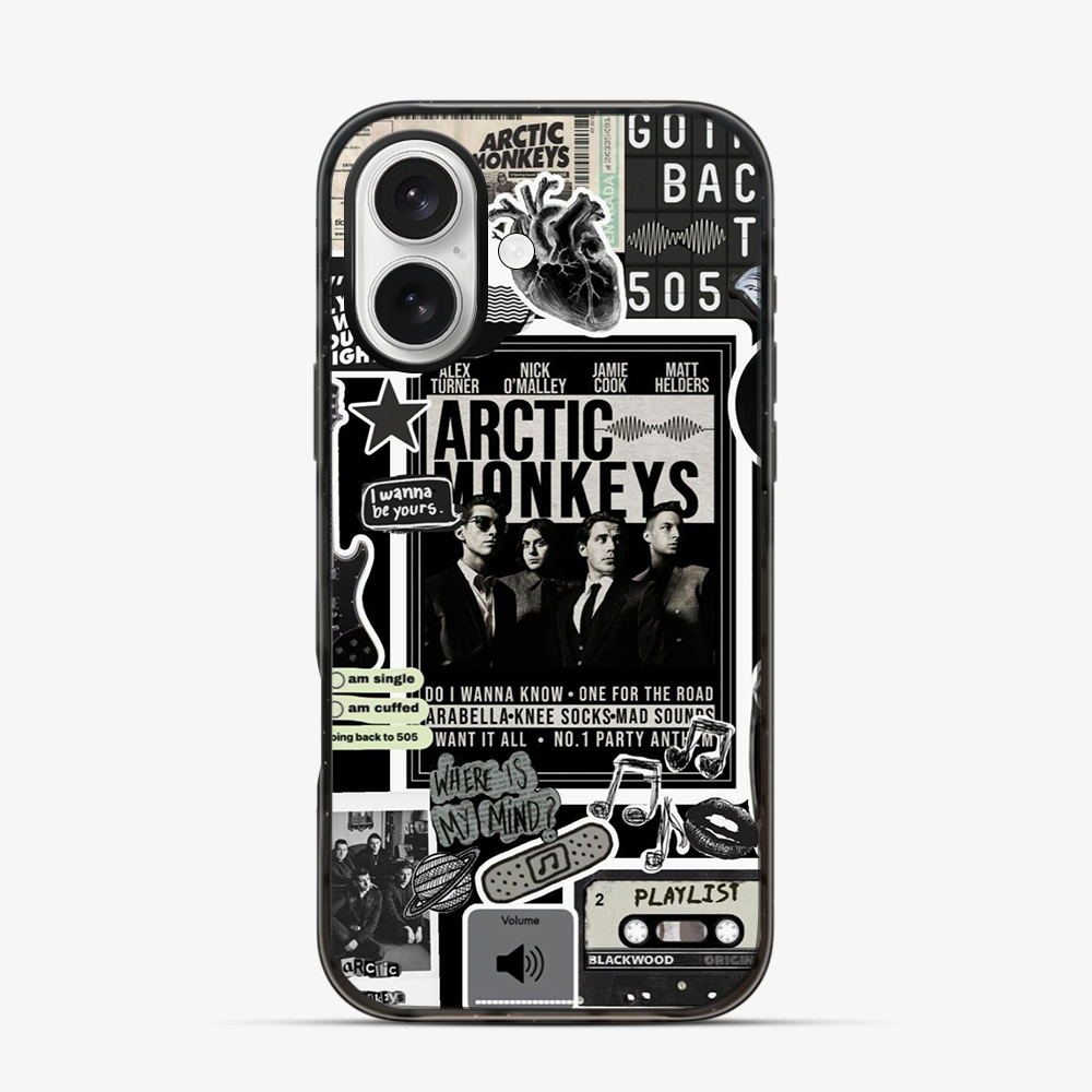 Arctic Monkeys Sticker iPhone 17 Case