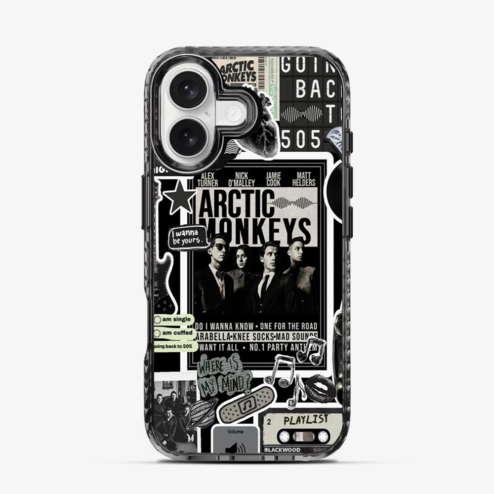 Arctic Monkeys Sticker iPhone 16 Case