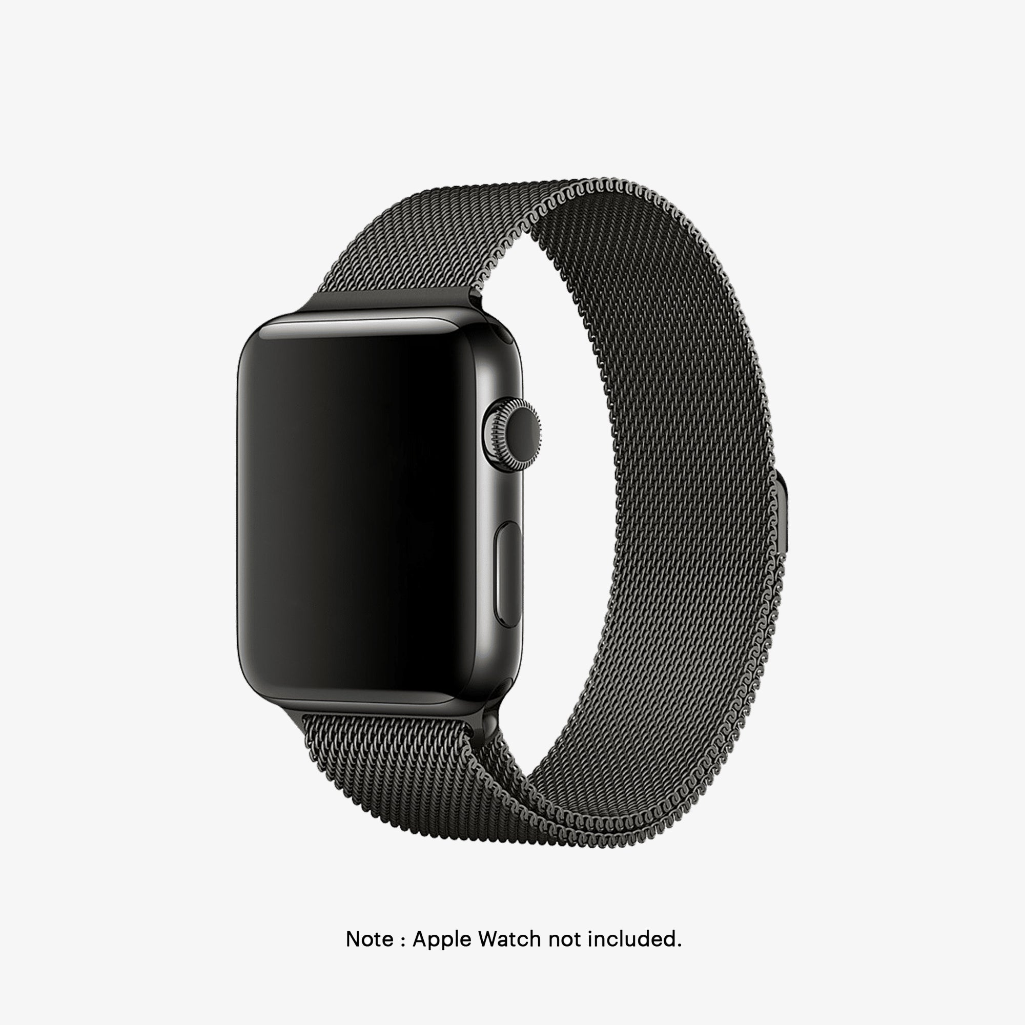 Graphite Magnetic Milanese Loop WatchBand