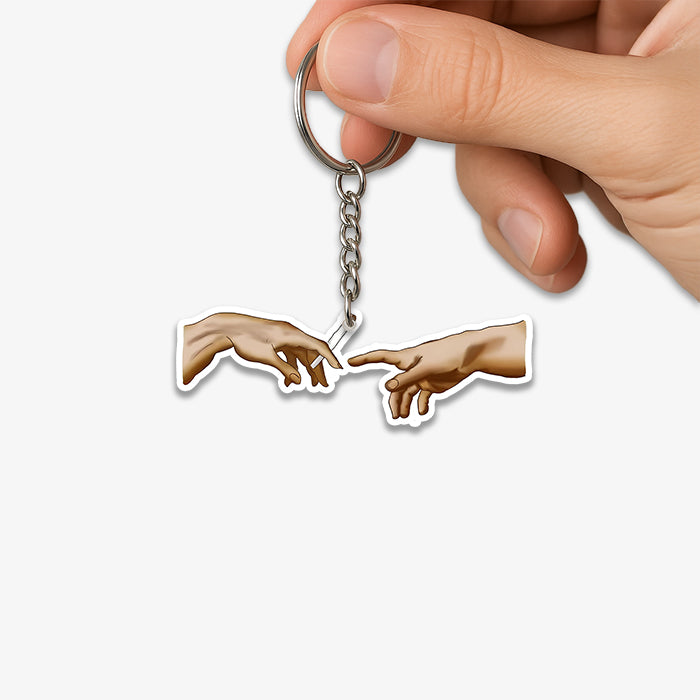 Connecting People KeyChain