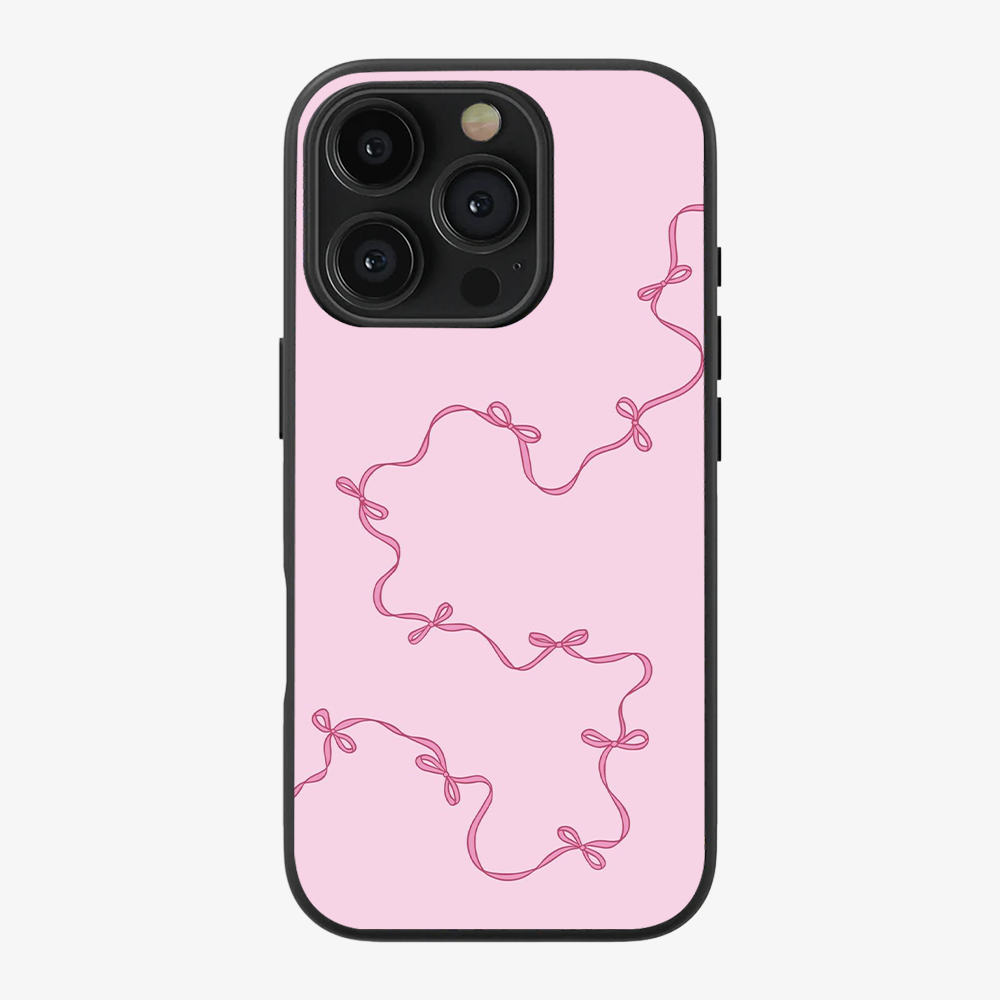 Bow its really a Knot Phone Case Clear Silicone Case