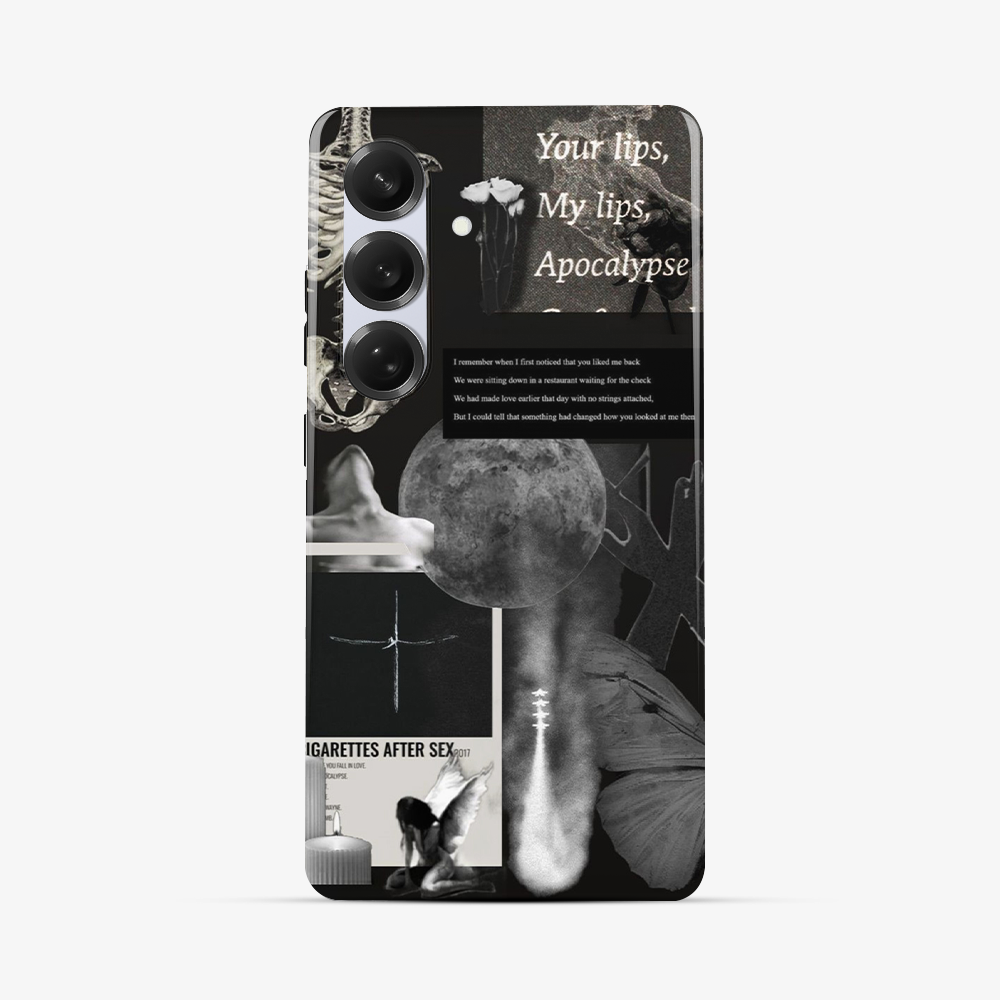 CAS Sticker | Three Samsung Phone Case Tough Double Layer