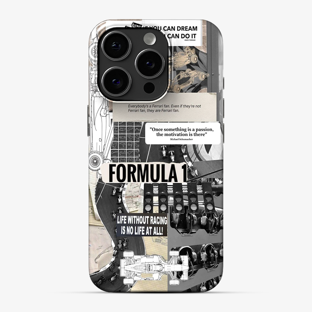 Formula 1 Sticker Phone Case