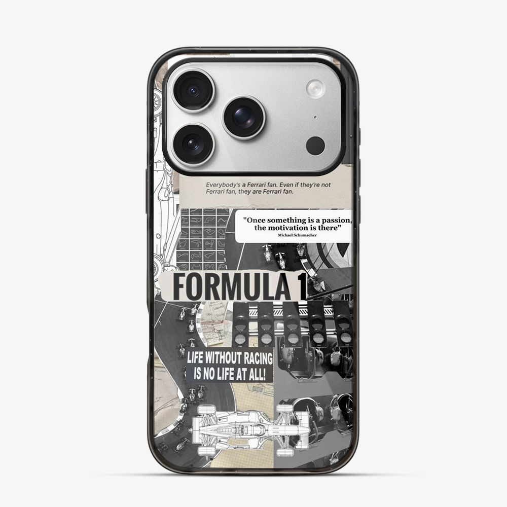 Formula 1 Sticker iPhone 17 Pro Max Case