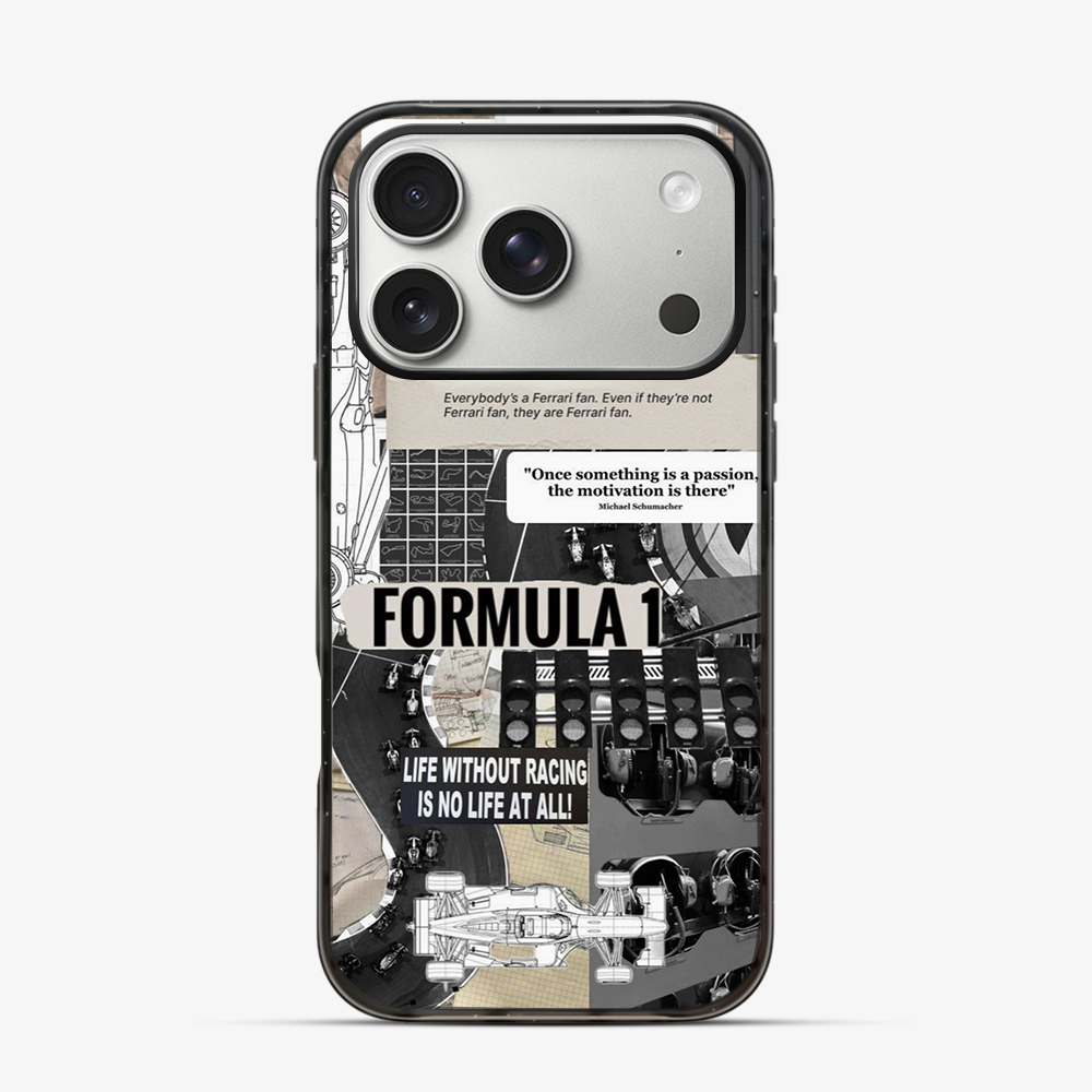 Formula 1 Sticker iPhone 17 Pro Case