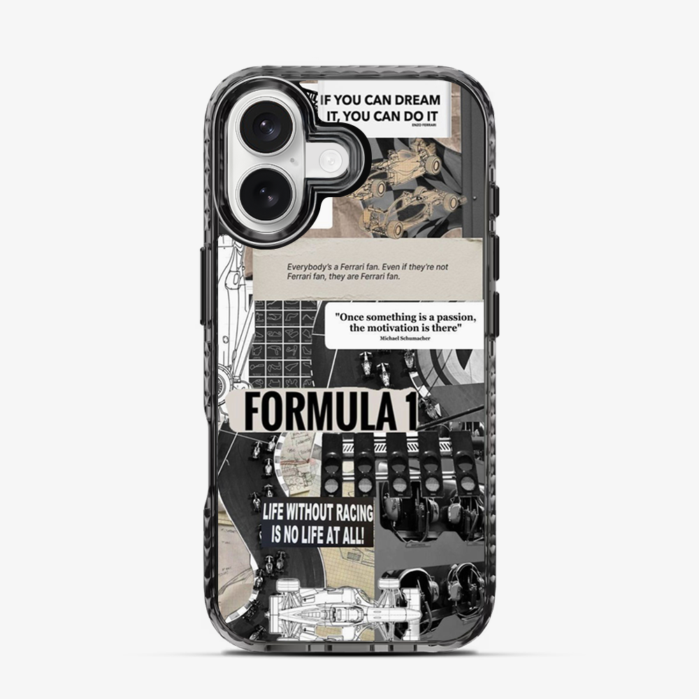 Formula 1 Sticker iPhone 16 Case