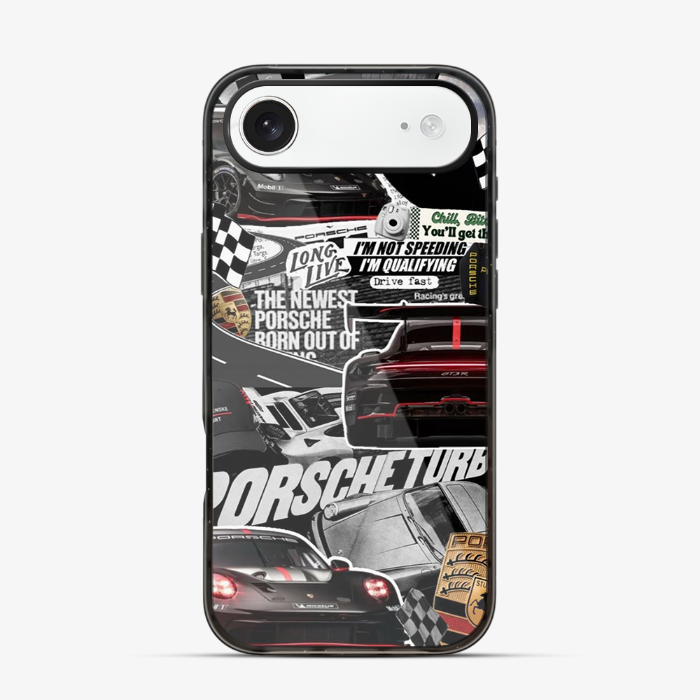Live Fast Die Young Porsche iPhone Air Case