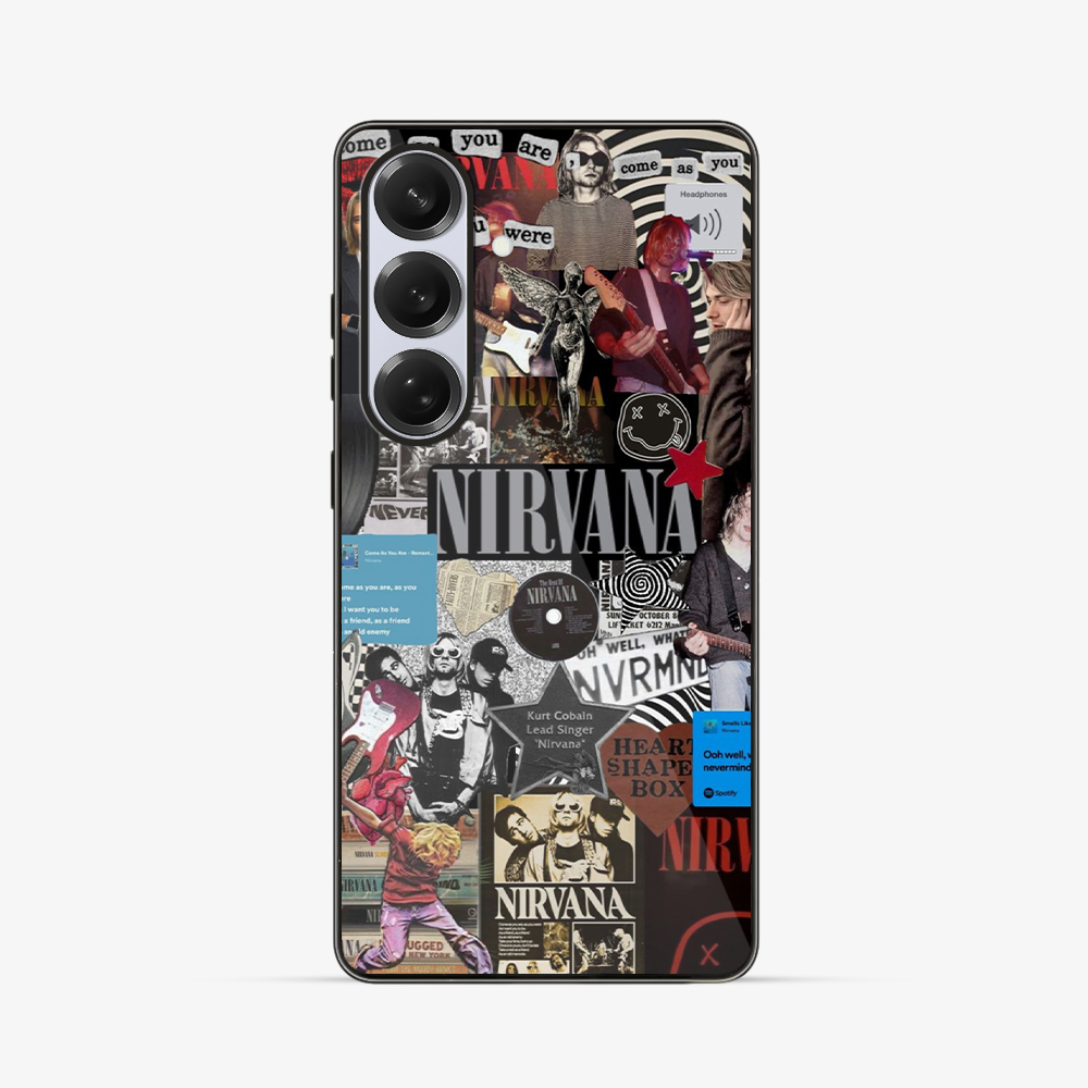 Nirvana | One Samsung Phone Case Glass Case