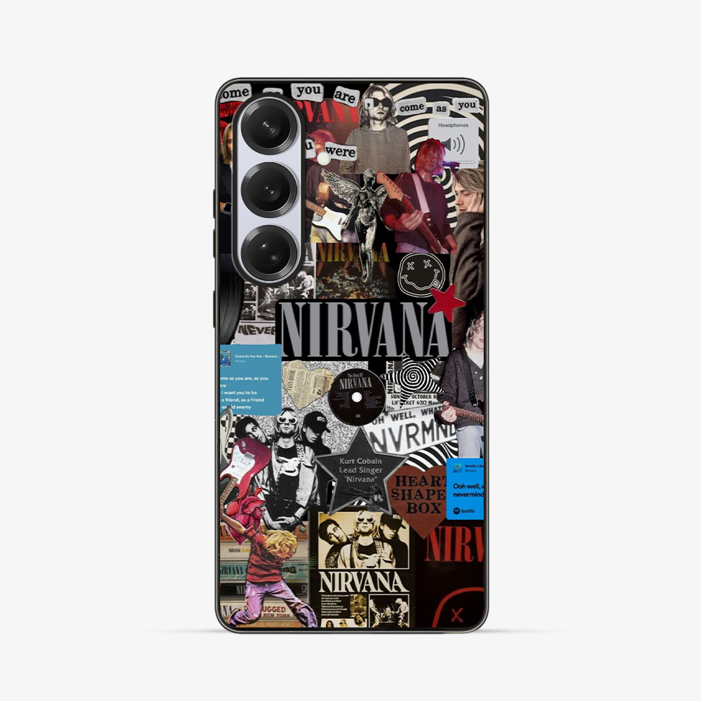 Nirvana | One Samsung Phone Case Clear Silicone Case