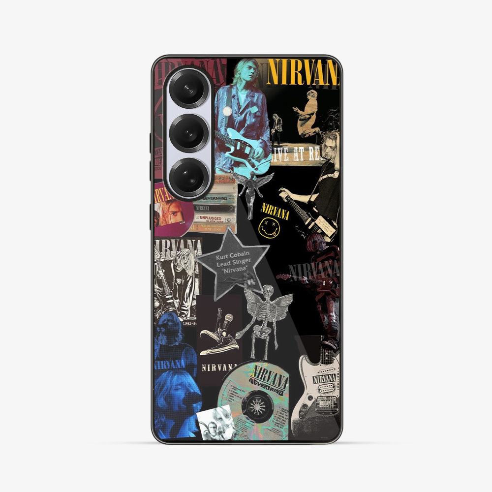 Nirvana | Three Samsung Phone Case Glass Case