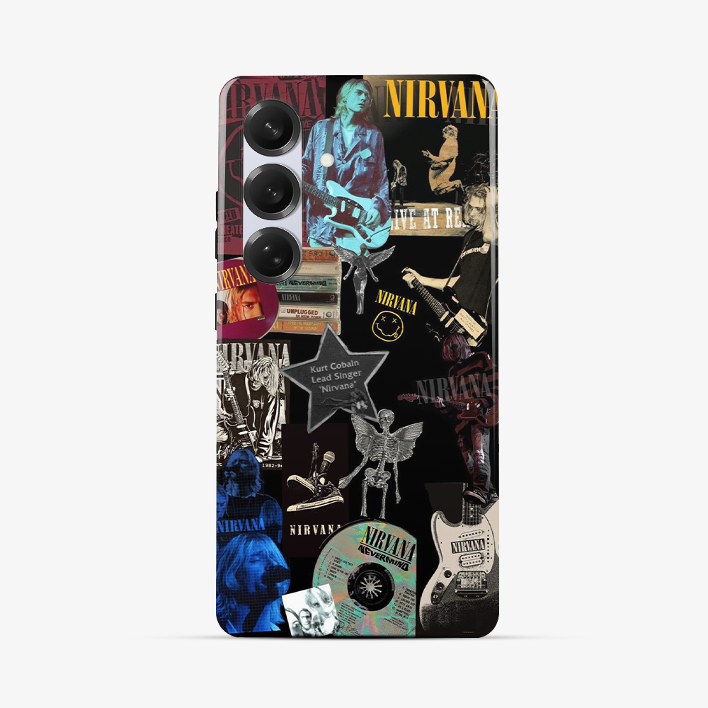 Nirvana | Three Samsung Phone Case Tough Double Layer