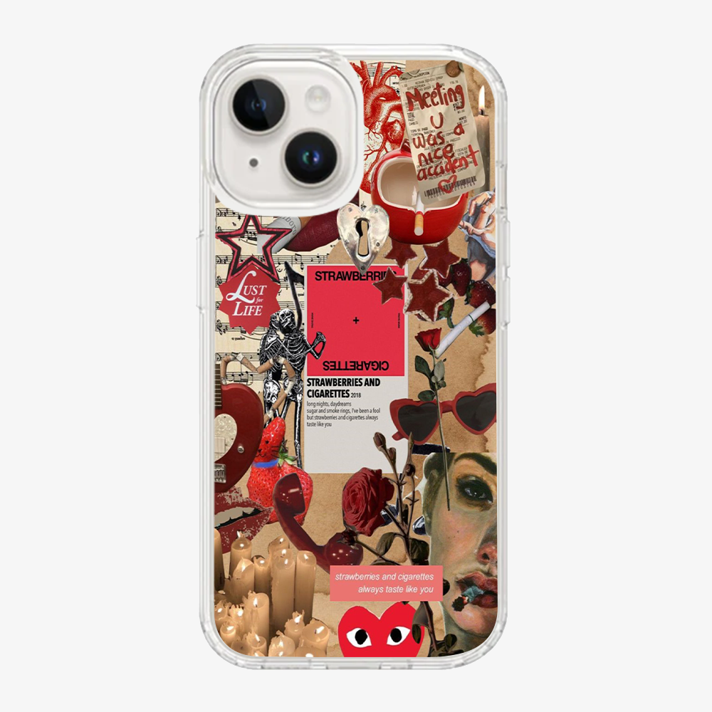 Strawberries and Cigarettes Phone Case